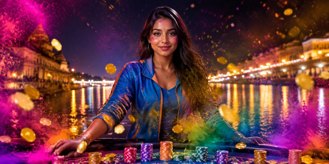 User placing bets on mobile device with fast Indian payment options